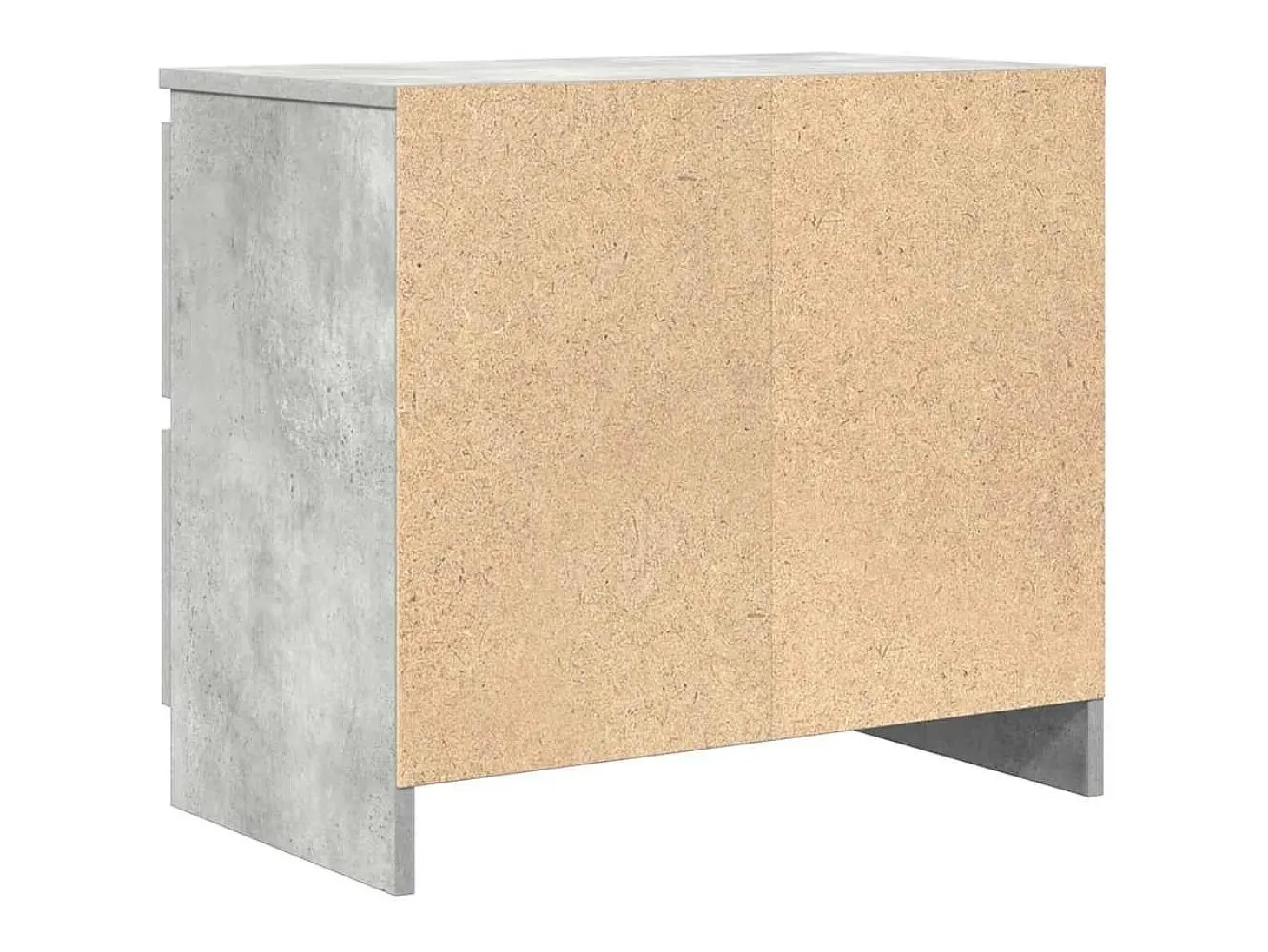Mueble de TV madera de ingeniería gris hormigón 60x35x54 cm