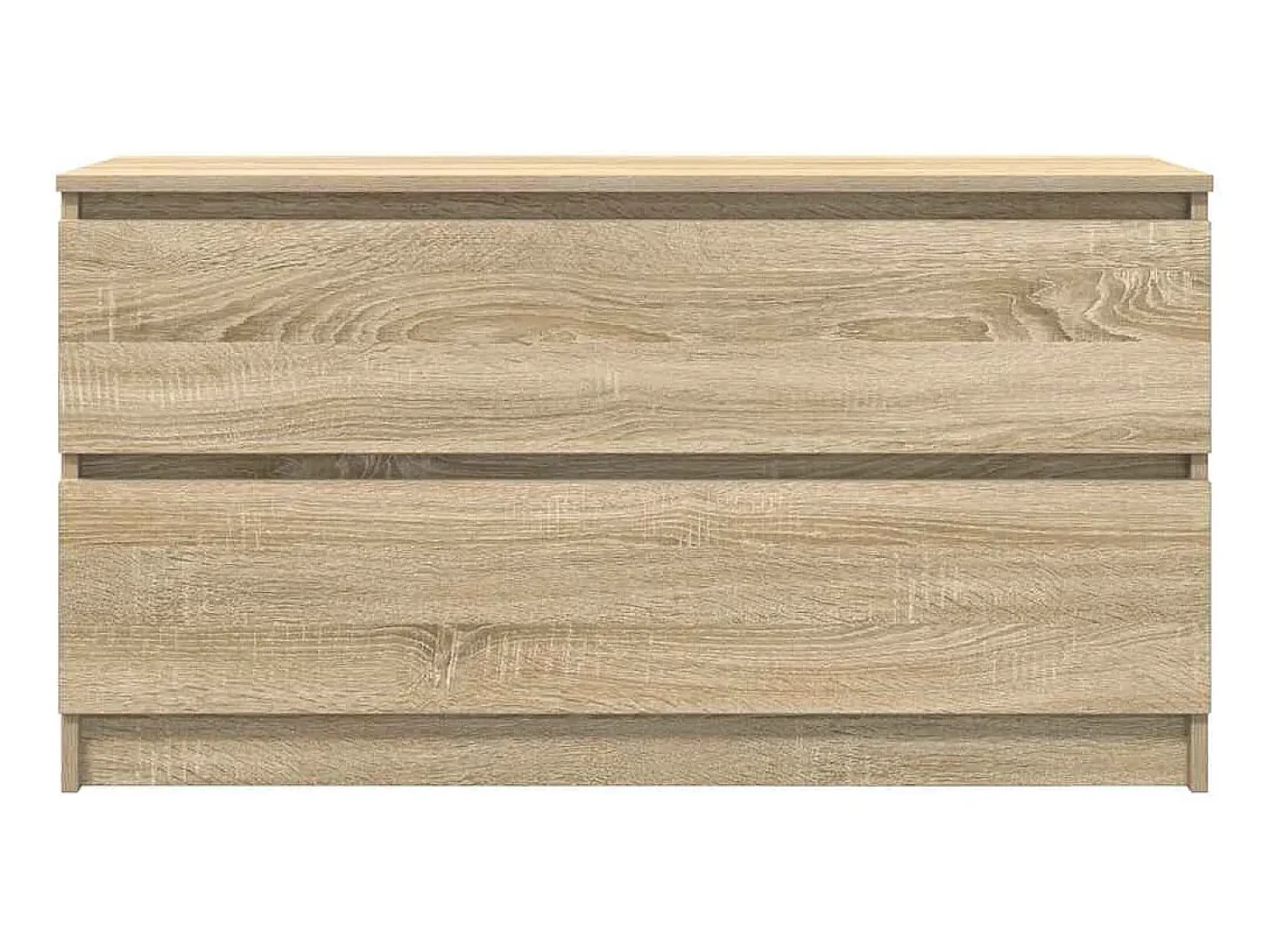 Mueble de TV madera de ingeniería roble Sonoma 100x35x54 cm