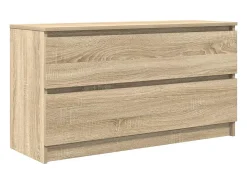 Mueble de TV madera de ingeniería roble Sonoma 100x35x54 cm