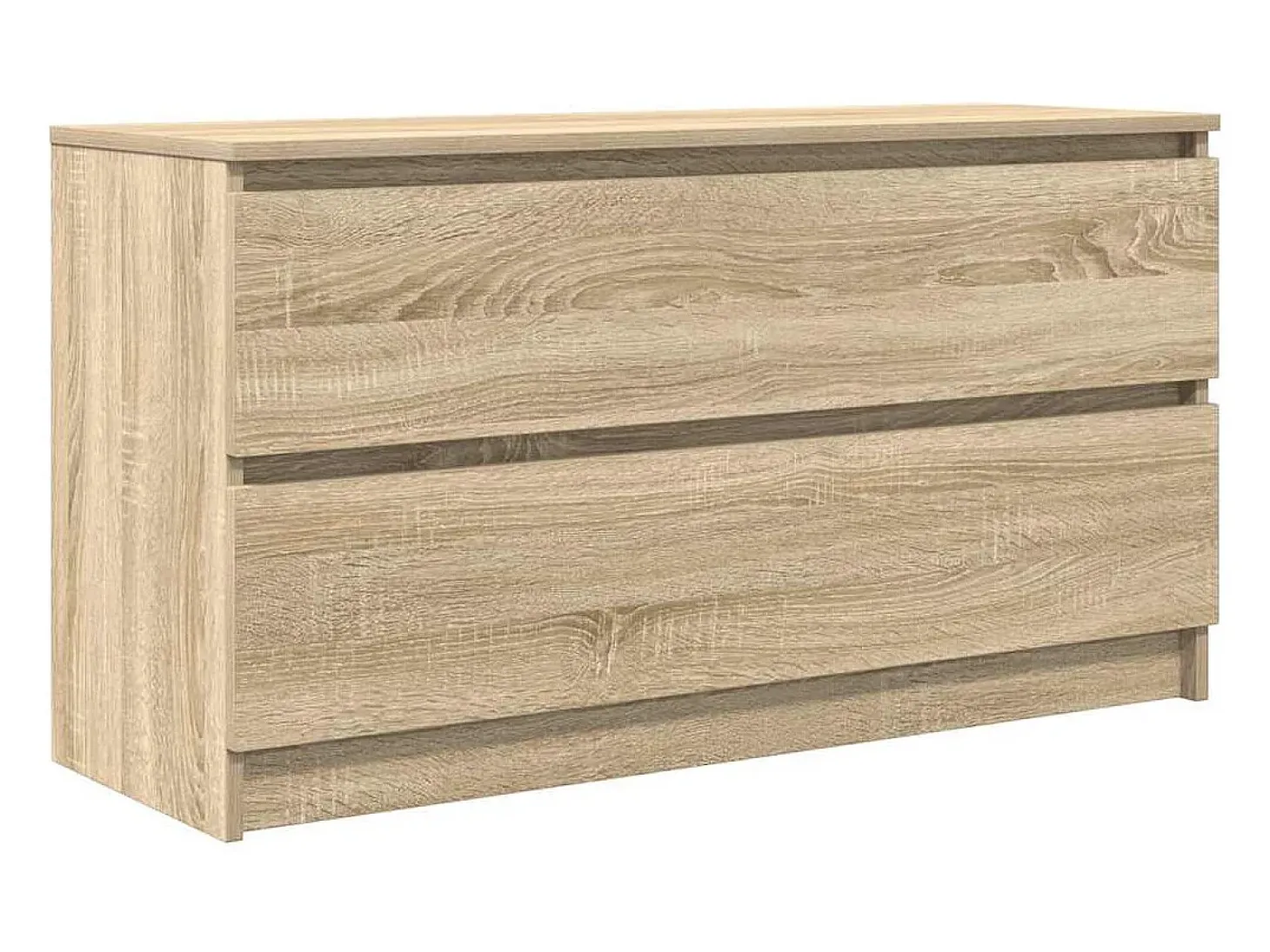 Mueble de TV madera de ingeniería roble Sonoma 100x35x54 cm