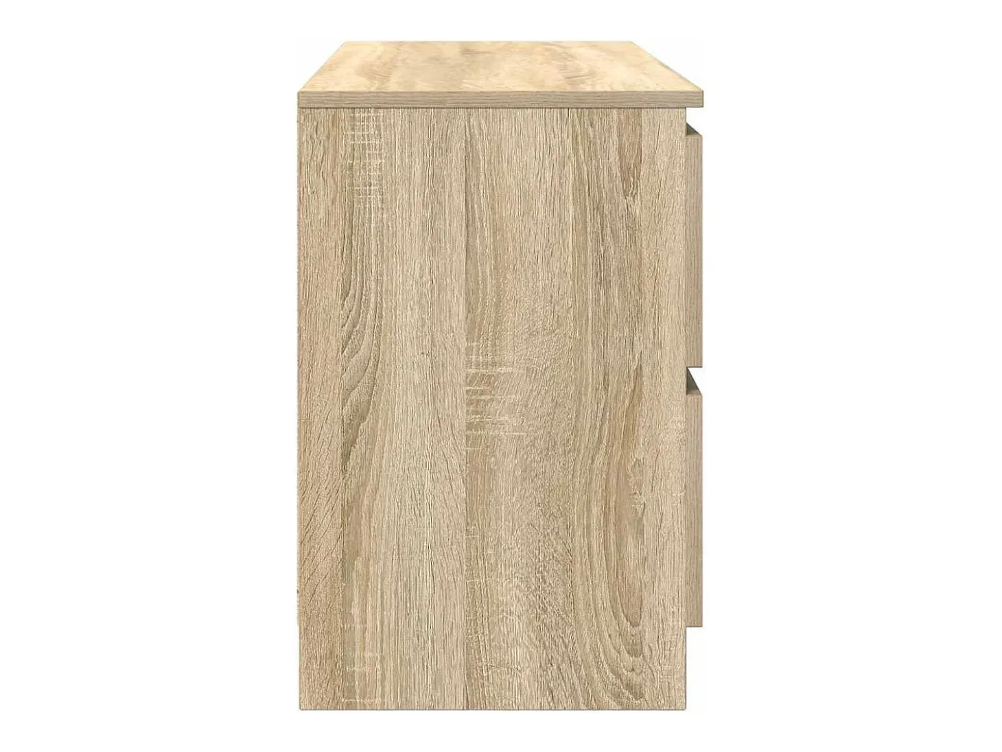 Mueble de TV madera de ingeniería roble Sonoma 100x35x54 cm