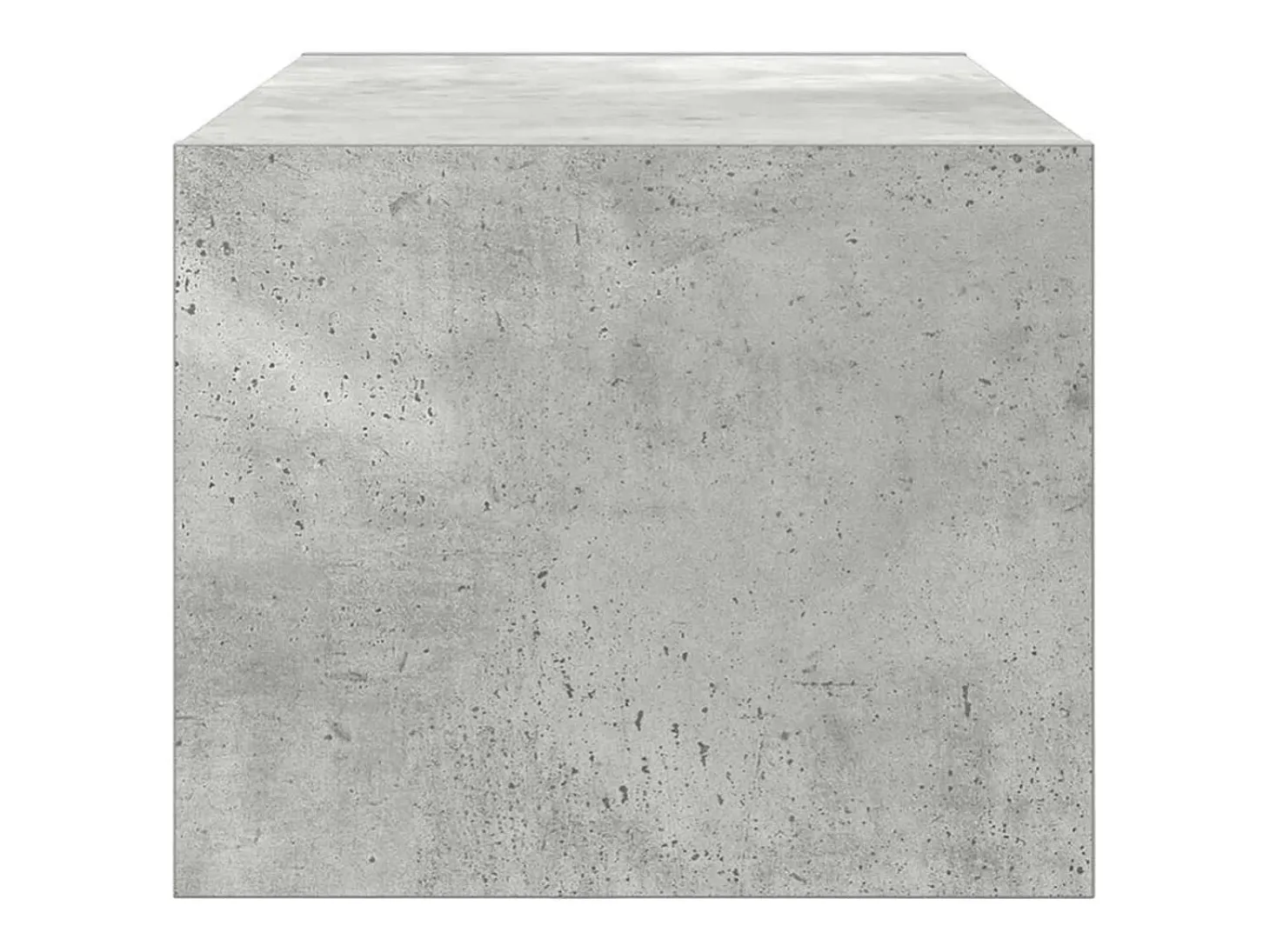 Mueble de TV madera de ingeniería gris hormigón 60x31x25,5 cm