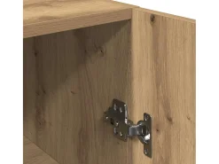 Mueble de TV madera de ingeniería roble artisan 30,5x30x90 cm