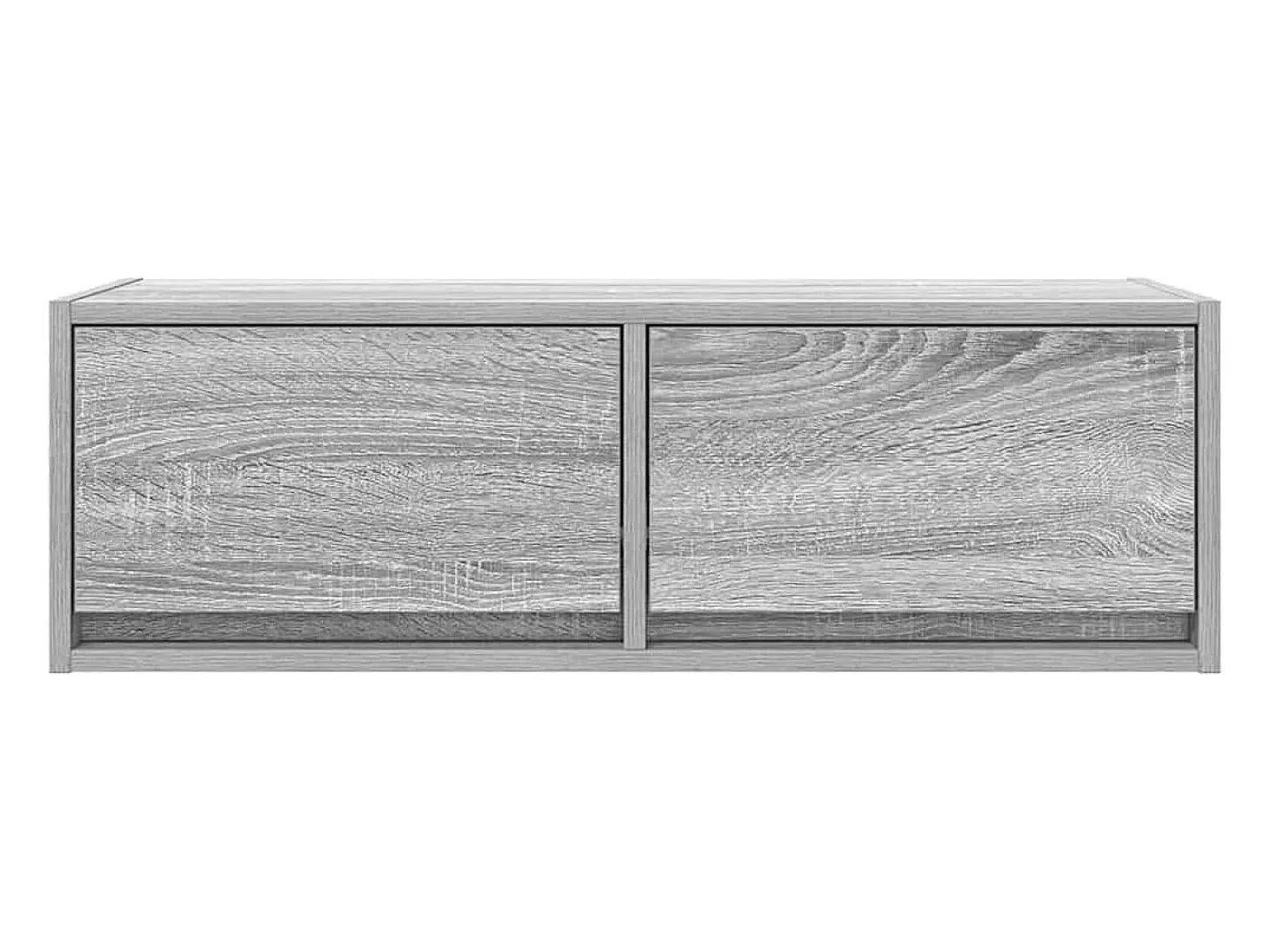 Mueble de TV madera de ingeniería gris Sonoma 80x31x25,5 cm