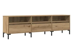 Mueble de TV madera de ingeniería roble artisan 150x30x44,5 cm