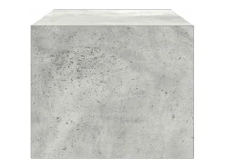 Mueble de TV madera de ingeniería gris hormigón 60x31x25,5 cm