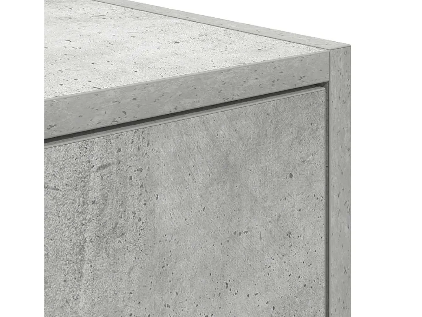 Mueble de TV madera de ingeniería gris hormigón 60x31x25,5 cm