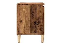 Mueble de TV madera ingeniería madera envejecida 102x35x50 cm