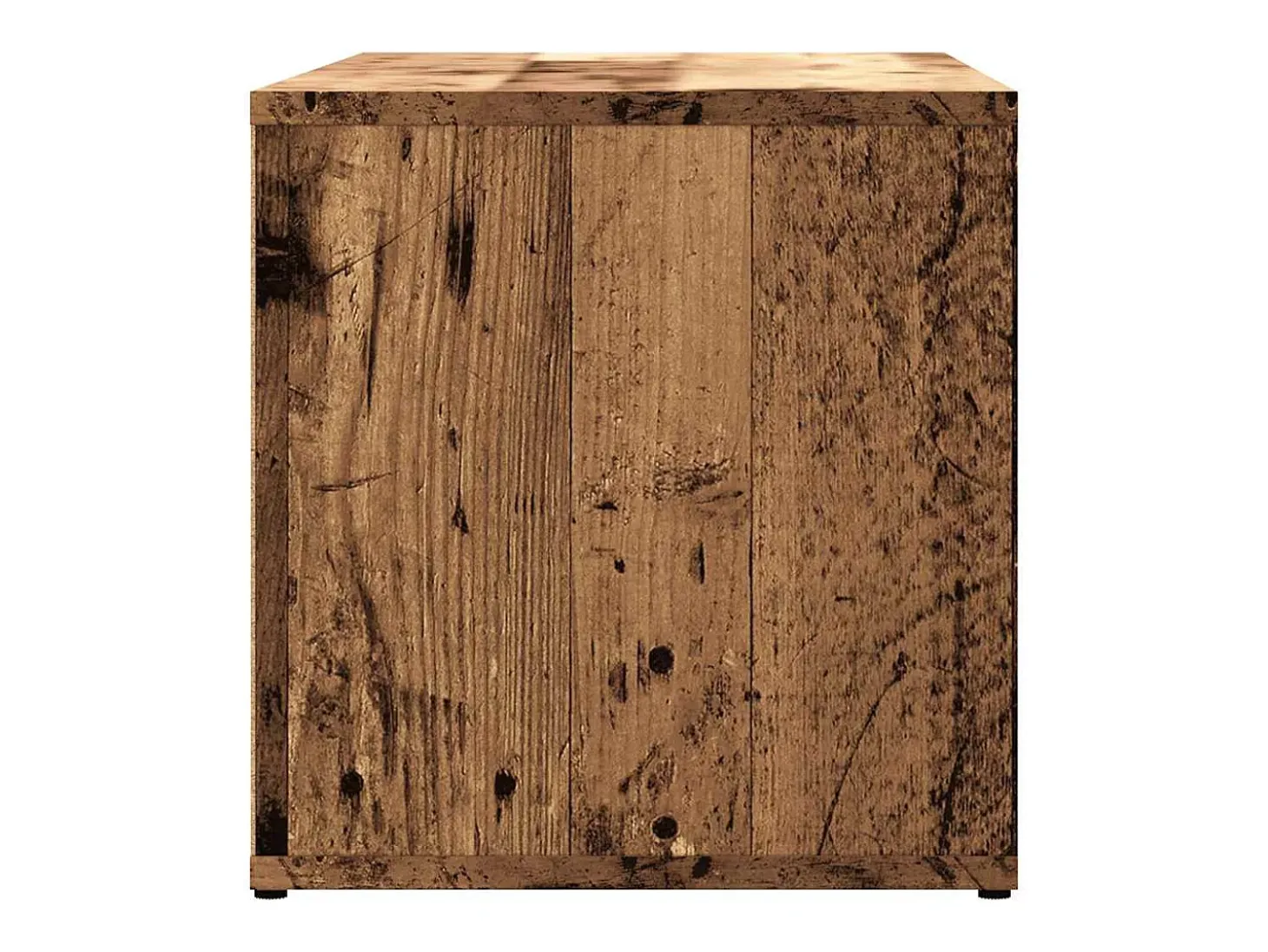 Mueble de TV madera ingeniería madera envejecida 80x34x35,5 cm