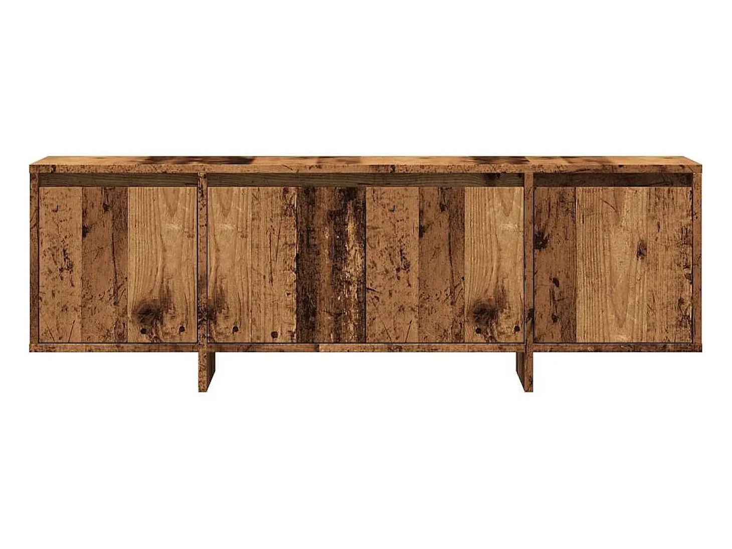 Mueble de TV madera ingeniería madera envejecida 120x30x40,5 cm