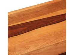 Mueble de TV madera maciza de Sheesham 110x30x40 cm