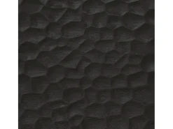 Mueble de TV madera maciza de mango negro 70x33x46 cm