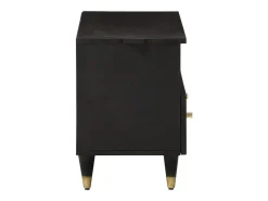 Mueble de TV madera maciza de mango 70x33x46 cm