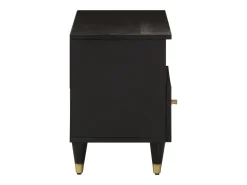 Mueble de TV madera maciza de mango 80x33x46 cm