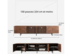 Mueble de TV moderno de 75