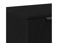 Mueble de TV Roble negro 102 x 35 x 36.5 cm