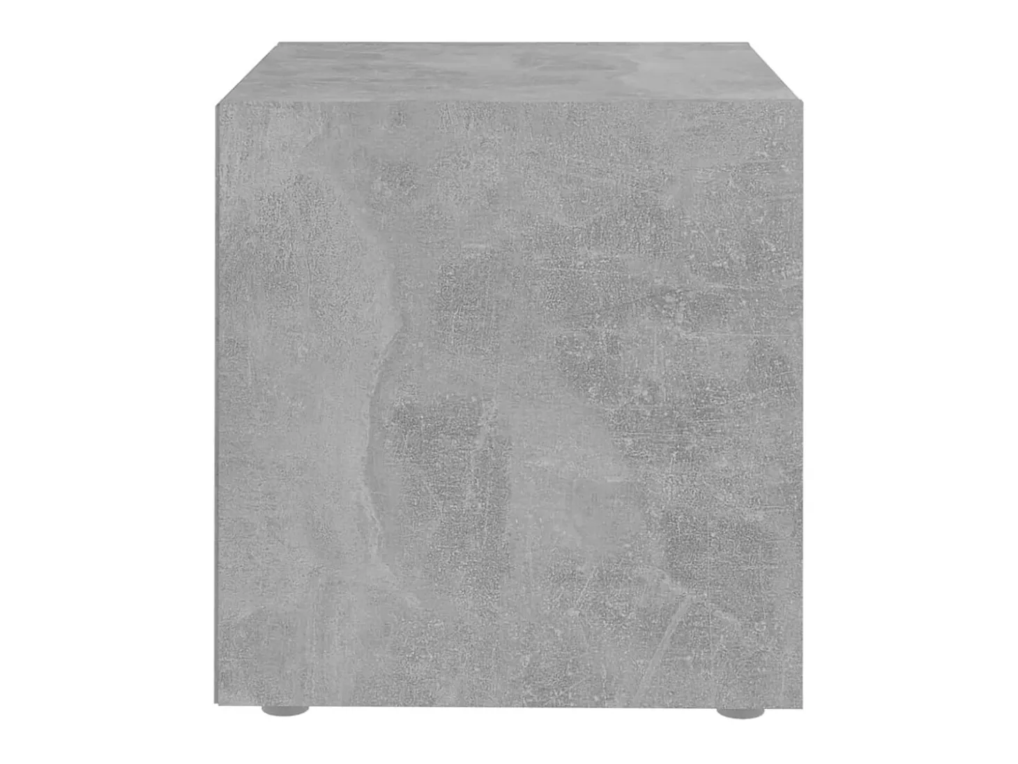Mueble de TV 2uds madera contrachapada gris hormigón 37x35x37cm ES13266