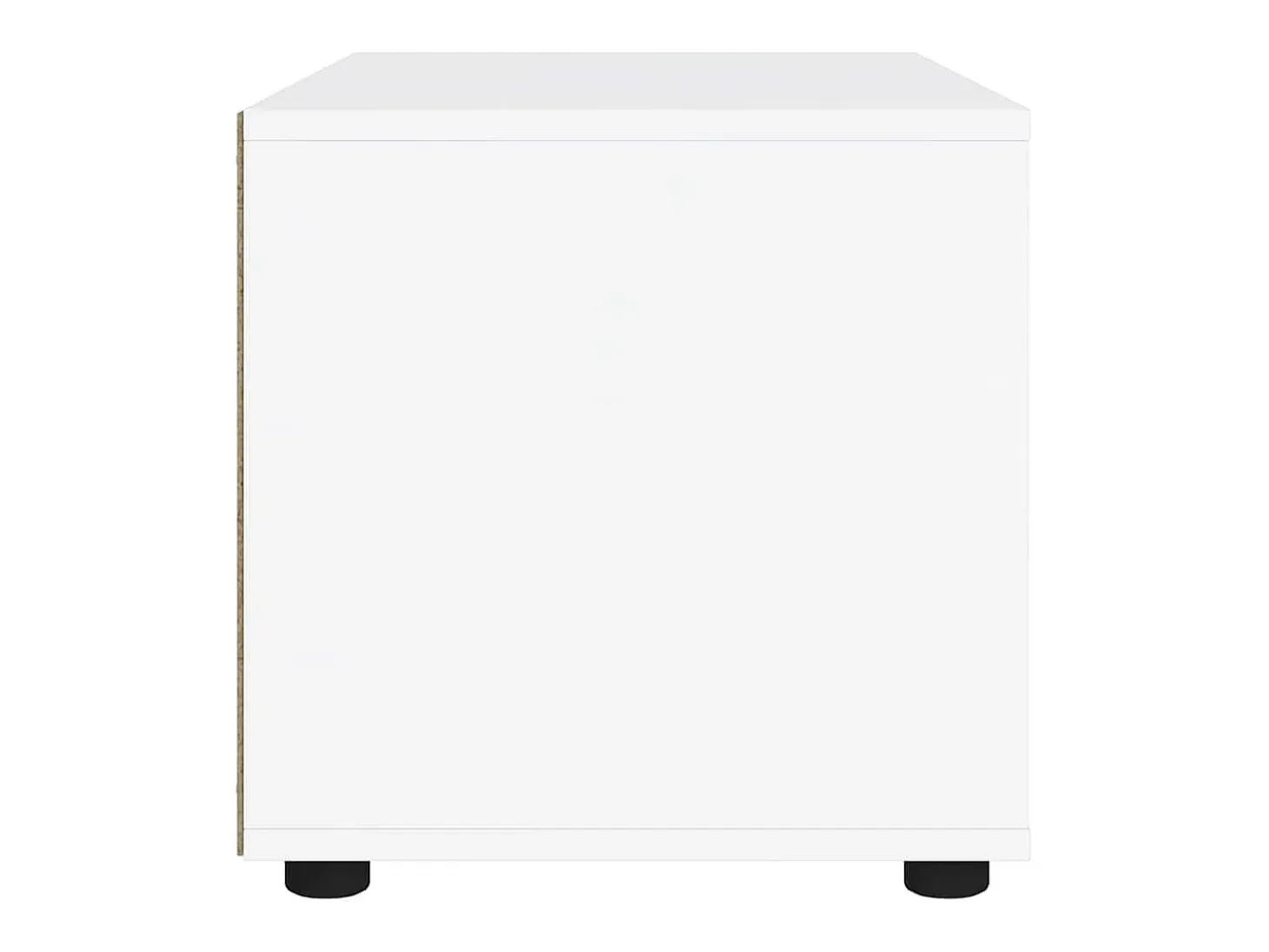 Mueble de TV VISNES blanco 60x40x38 cm madera de ingeniería