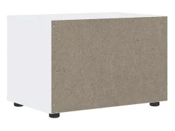 Mueble de TV VISNES blanco 60x40x38 cm madera de ingeniería