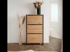 Mueble de zapatos con 3 abatibles L70 cm - DENVER