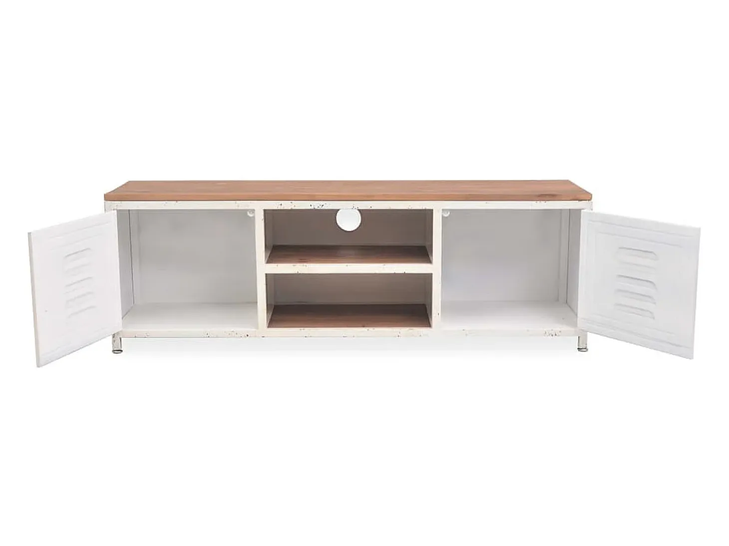 Mueble para la televisión blanco 120x30x40 cm