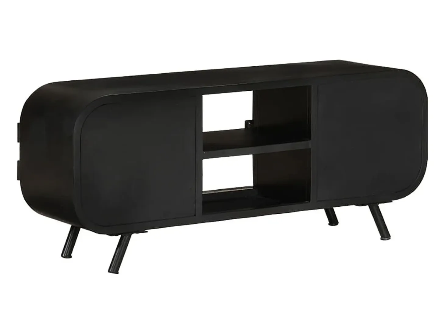 Mueble para la TV madera maciza reciclada 110x30x45 cm