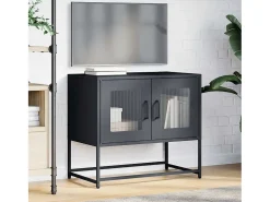 Mueble para TV acero laminado en frío antracita 68x39x60,5 cm