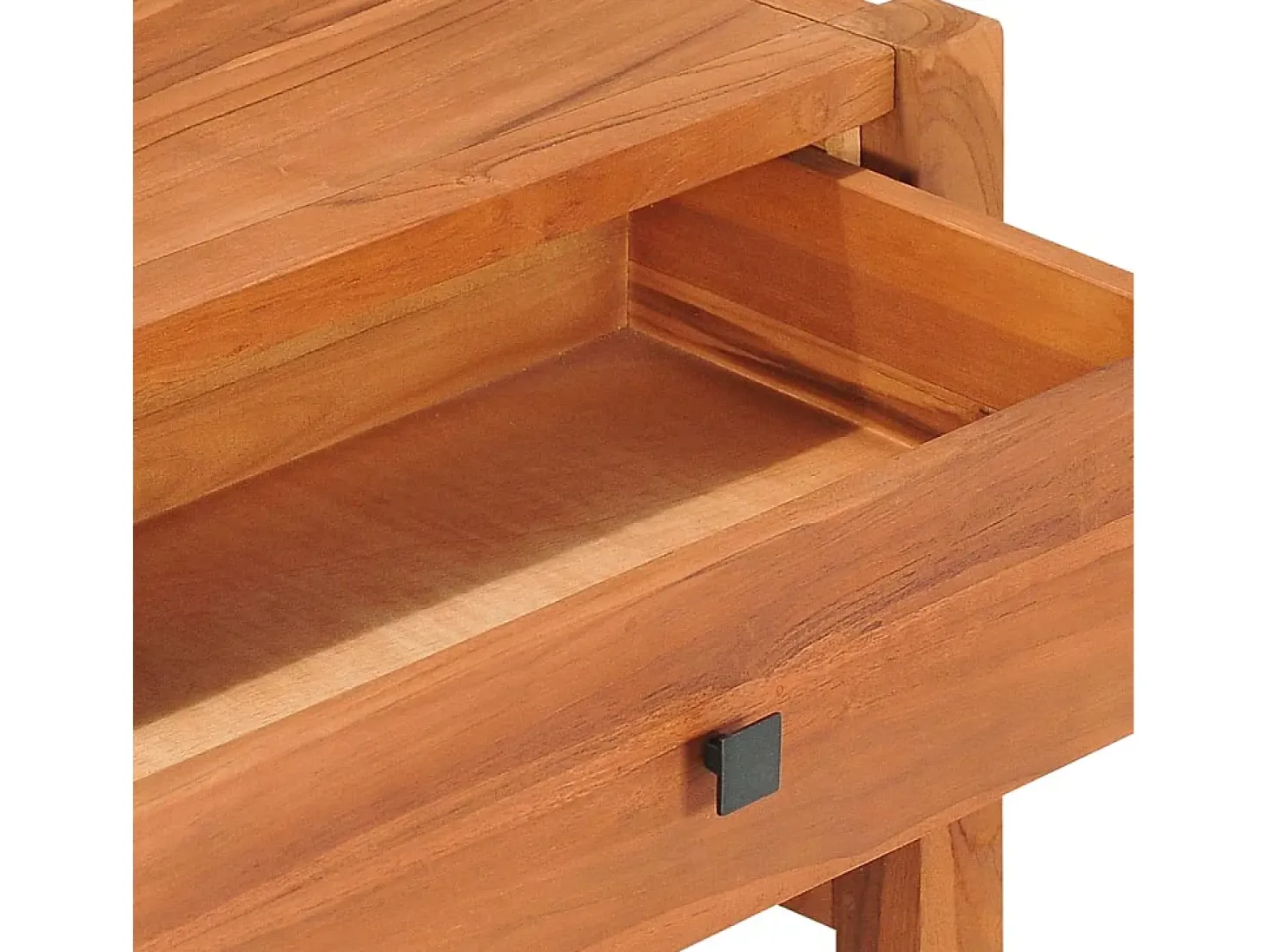 Mueble para TV de madera reciclada de teca 140x40x45 cm