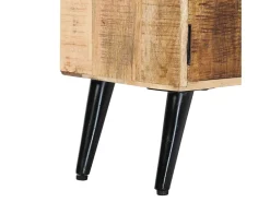 Mueble para TV de madera maciza de mango 115x30x47 cm