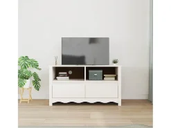 Mueble para TV Drammen 99 x 43 x 55 cm Madera maciza de Pino
