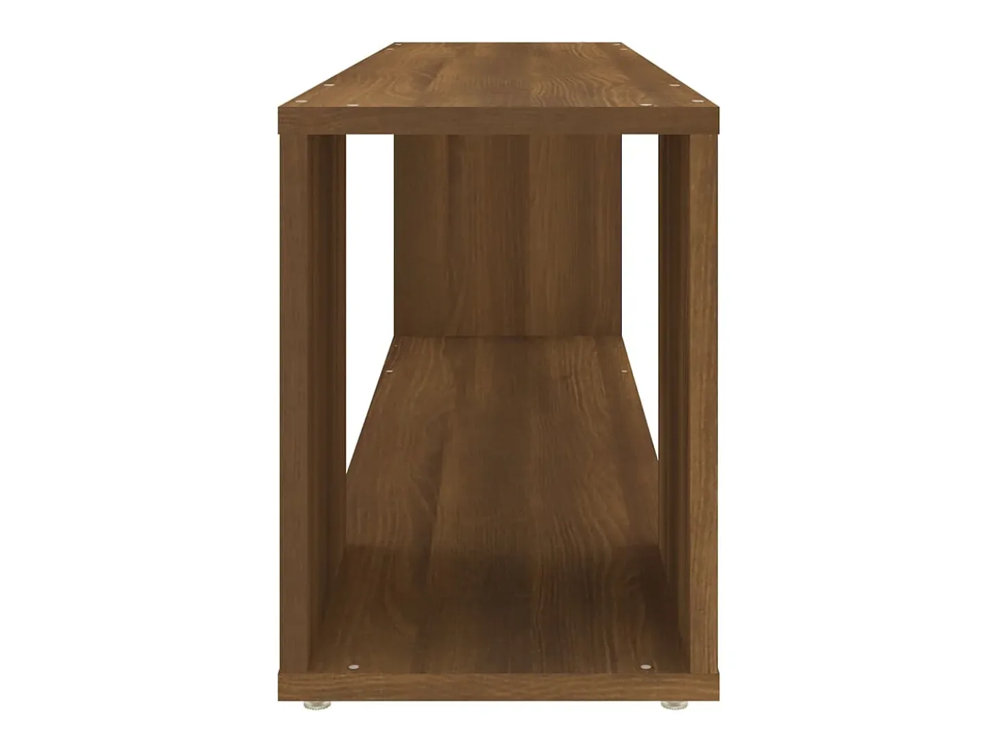 Mueble para TV madera contrachapada roble marrón 100x24x32 cm