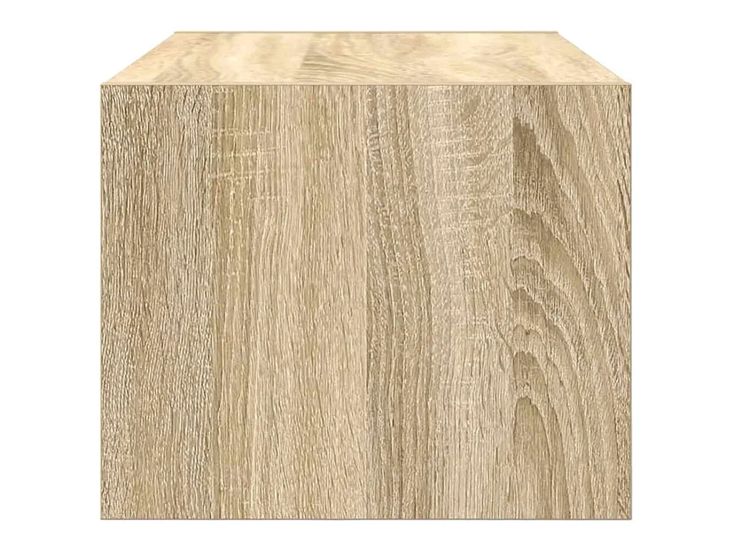 Mueble para TV madera contrachapada roble ahumado 60x31x25,5 cm