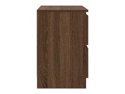 Mueble para TV madera contrachapada marrón roble 60x35x54 cm