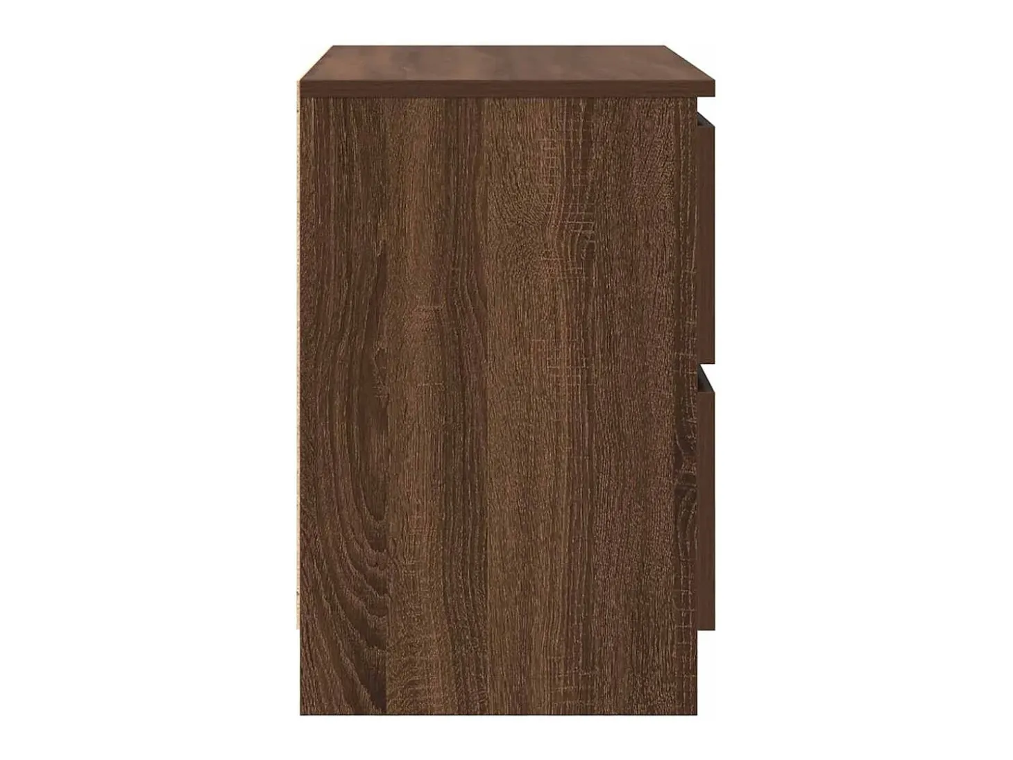 Mueble para TV madera contrachapada marrón roble 60x35x54 cm