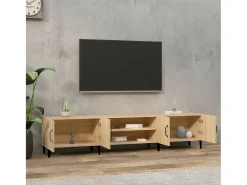 Mueble para TV madera contrachapada roble Sonoma 180x31,5x40 cm