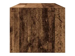 Mueble para TV madera contrachapada envejecida 80x31x25,5 cm