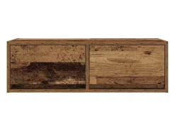 Mueble para TV madera contrachapada envejecida 80x31x25,5 cm