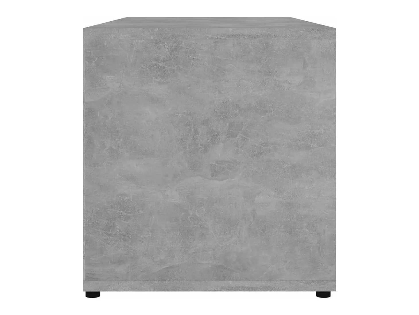Mueble para TV madera contrachapada gris hormigón 80x34x36 cm