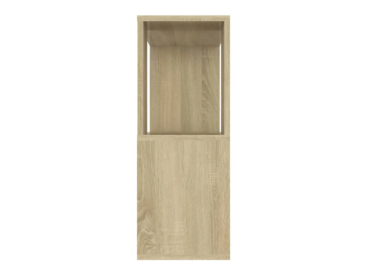 Mueble para TV madera contrachapada roble Sonoma 80x24x63 cm