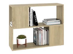 Mueble para TV madera contrachapada roble Sonoma 80x24x63 cm