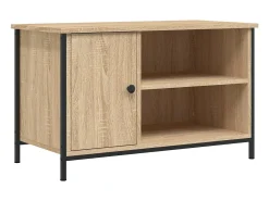 Mueble para TV madera contrachapada roble Sonoma 80x40x50 cm
