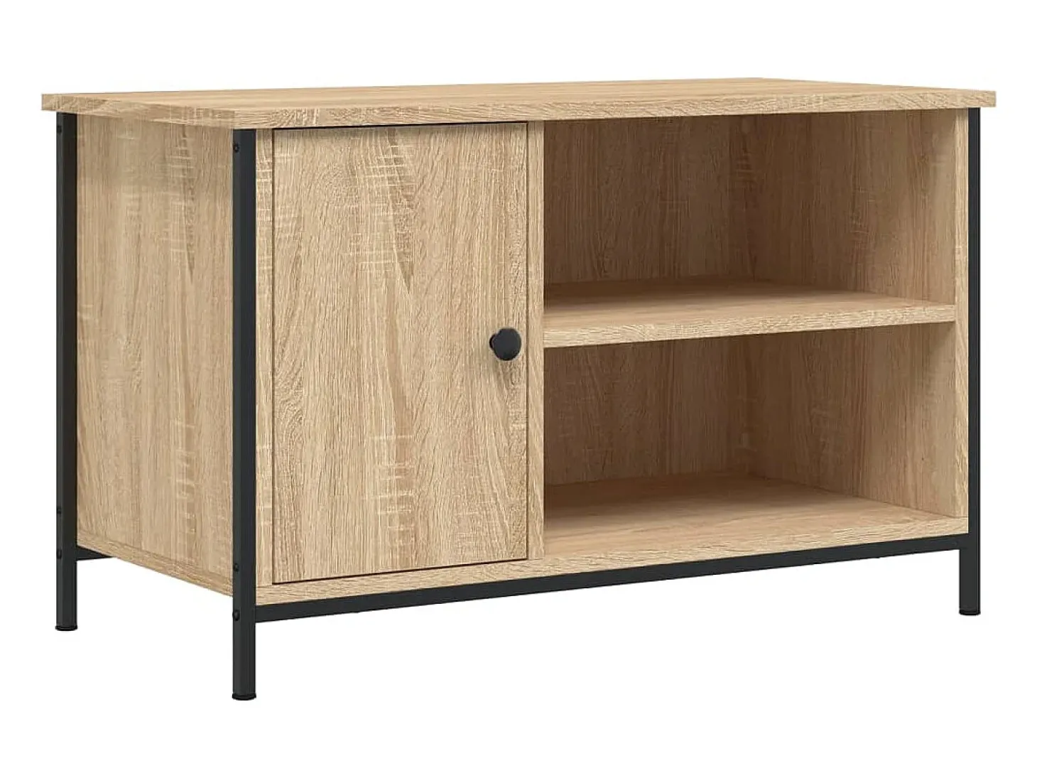 Mueble para TV madera contrachapada roble Sonoma 80x40x50 cm