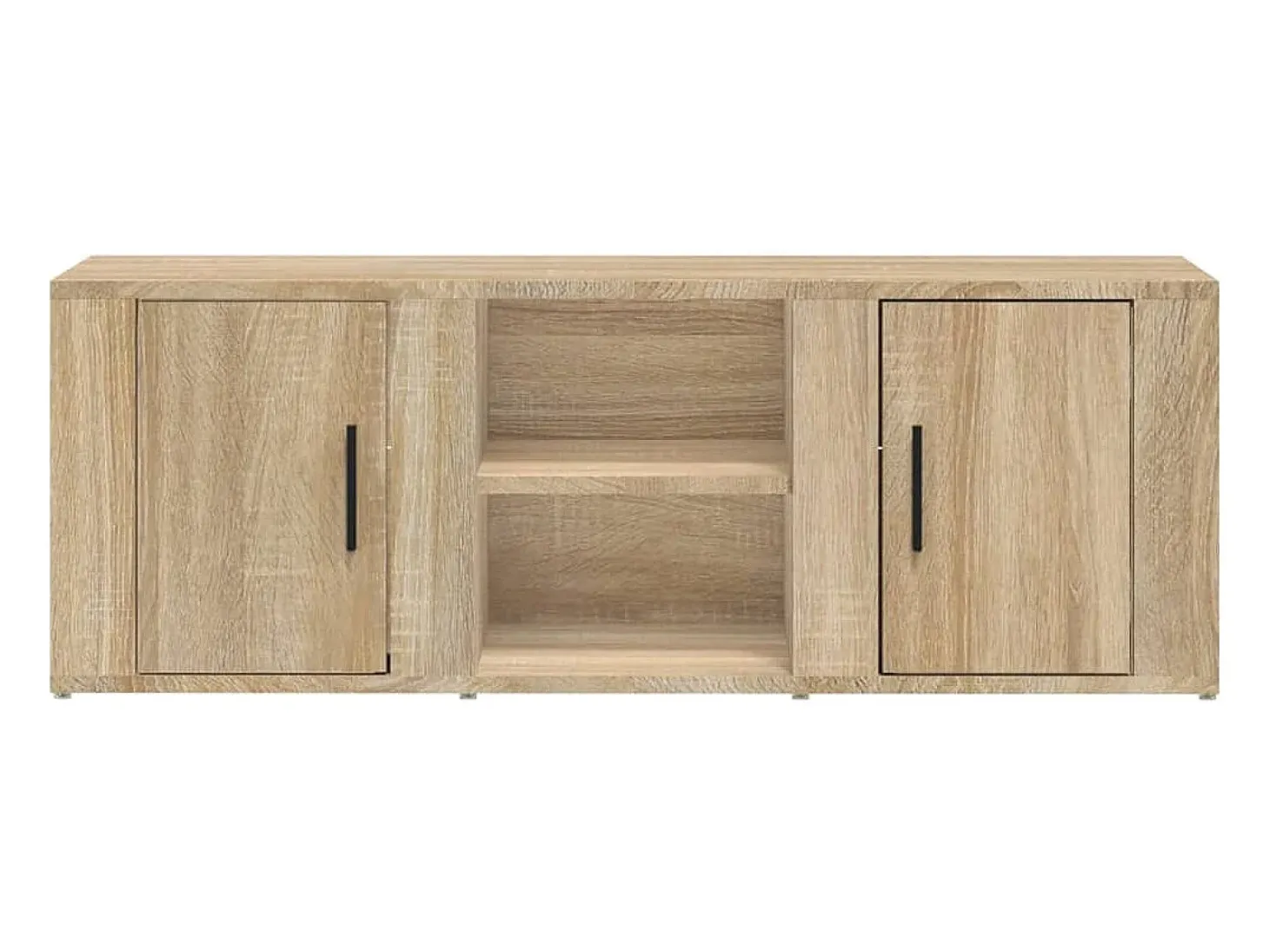 Mueble para TV madera contrachapada roble Sonoma 100x31,5x35 cm