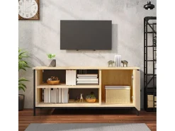 Mueble para TV madera contrachapada roble Sonoma 100x40x45 cm