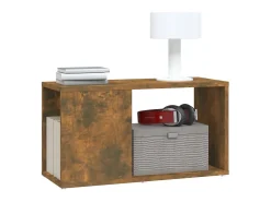 Mueble para TV madera contrachapada roble ahumado 60x24x32 cm ES89270