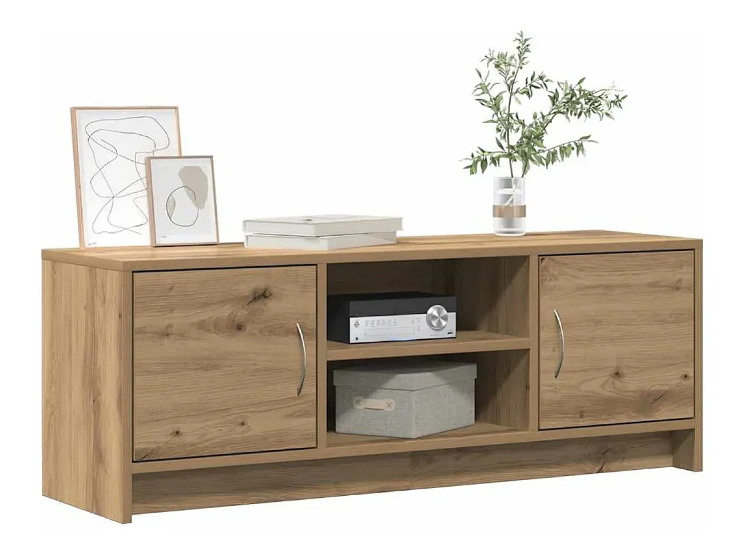 Mueble para TV madera de ingeniería roble artisan 102x30x37,5cm