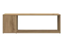 Mueble para TV madera de ingeniería roble artisan 100x24x32 cm