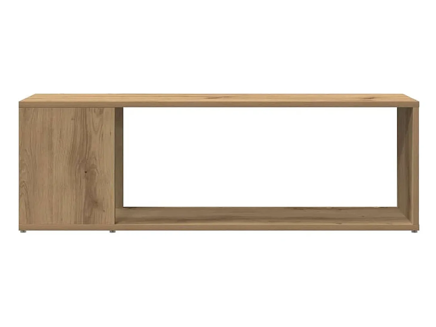 Mueble para TV madera de ingeniería roble artisan 100x24x32 cm