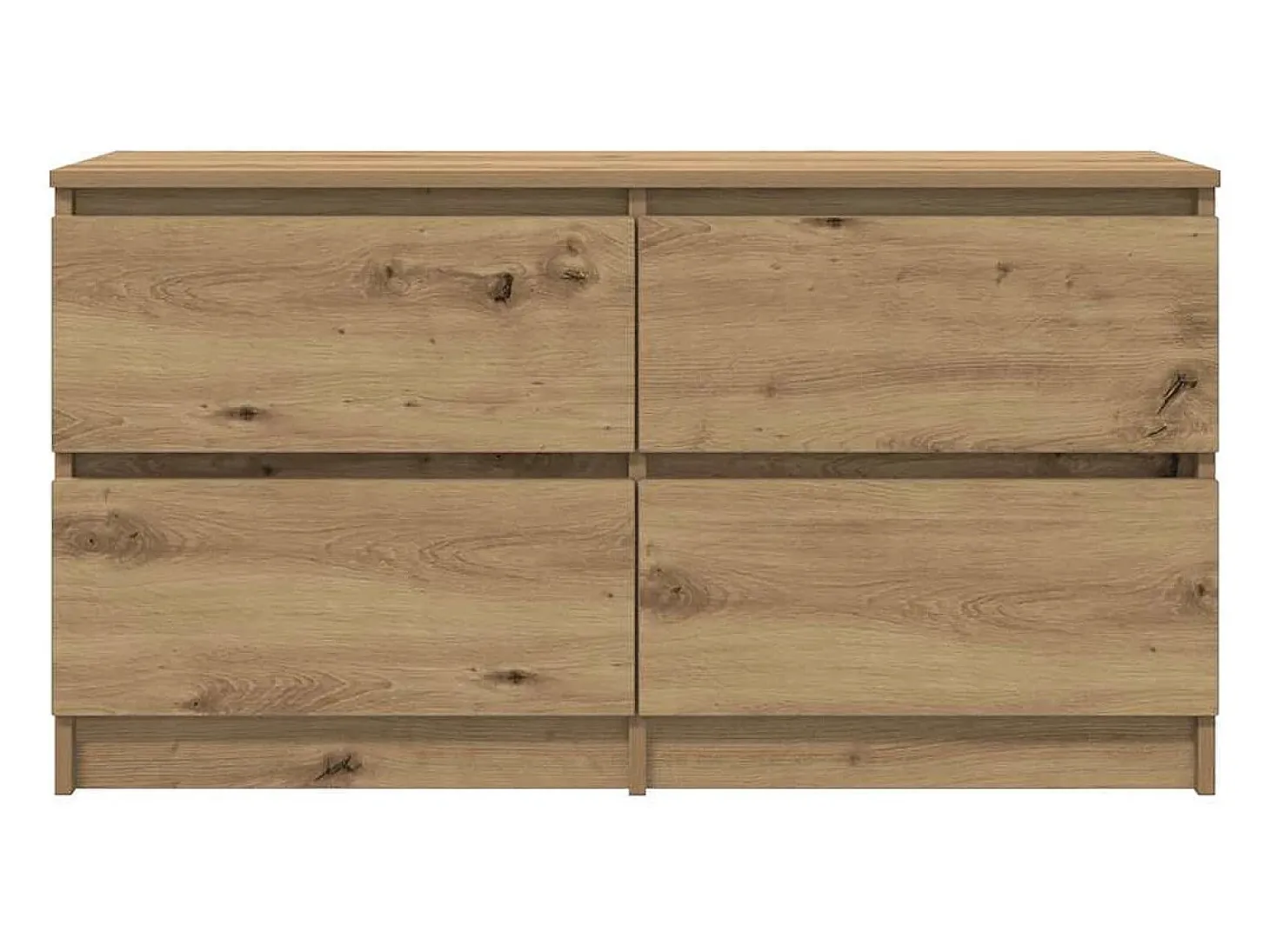 Mueble para TV madera de ingeniería roble artisan 100x35x54 cm