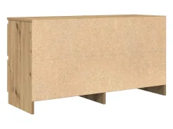 Mueble para TV madera de ingeniería roble artisan 100x35x54 cm